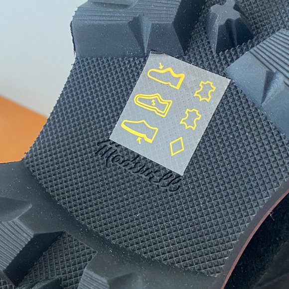 Madewell NWT CityWalk Lug Sole Black Suede Leather Boots 7M - Picture 10 of 14